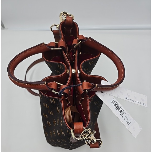 NWT Dooney & Bourke Women\'s Gretta Small Brenna Satchel Old Money Quiet Luxury